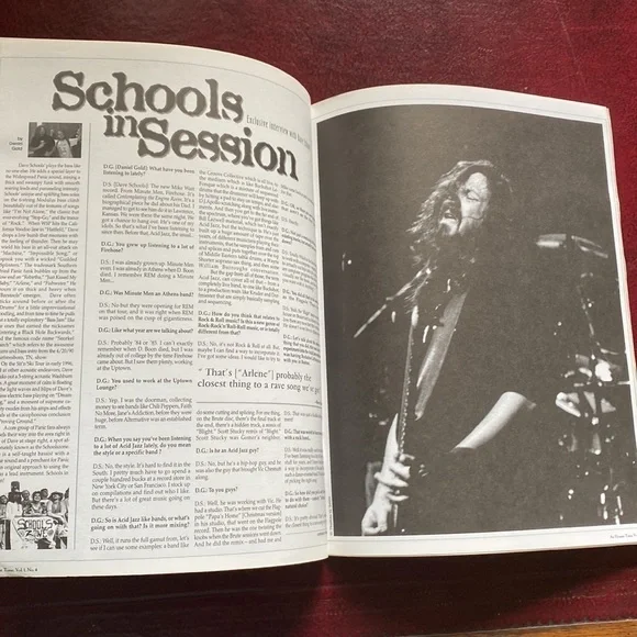 Widespread Panic David Schools Feature Honest Tune Magazine Volume 1 No 4 1997 - Picture 7 of 9